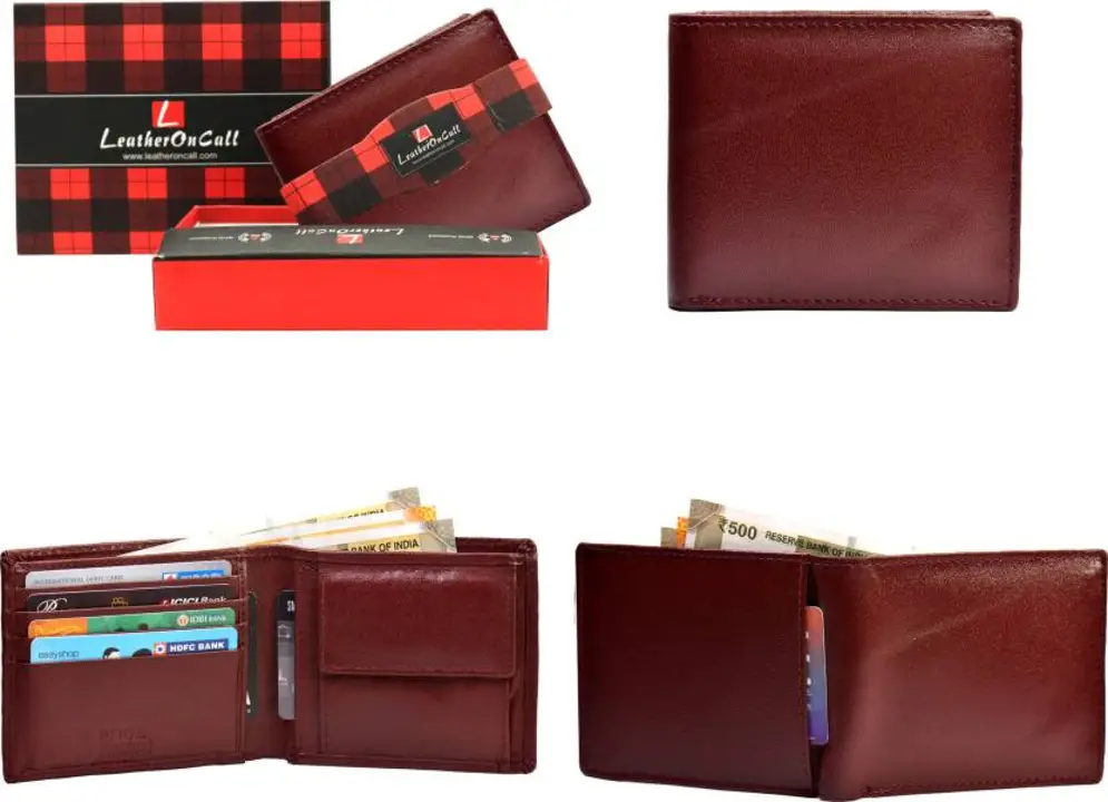 Genuine leather wallet for men  uploaded by HN INTERNATIONAL on 6/8/2023