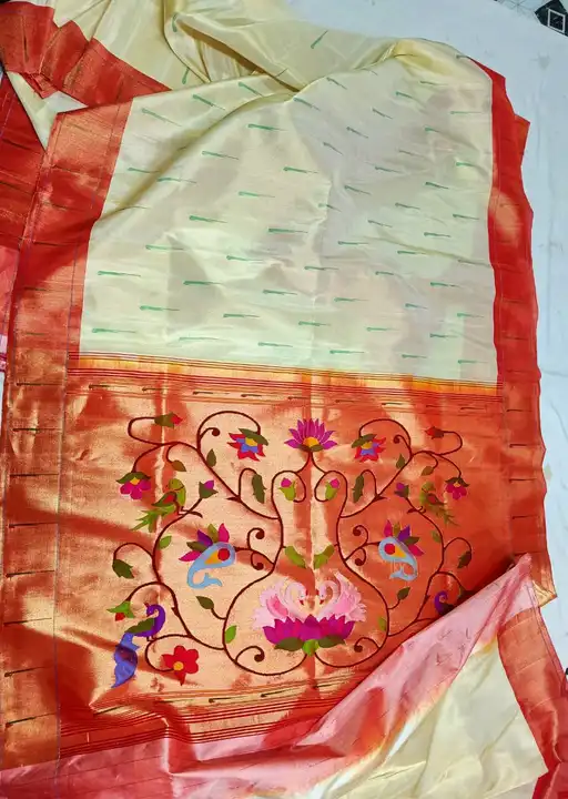 Tissue yeola paithani uploaded by Vishwas Paithani on 6/8/2023