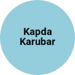 Business logo of Kapda karubar