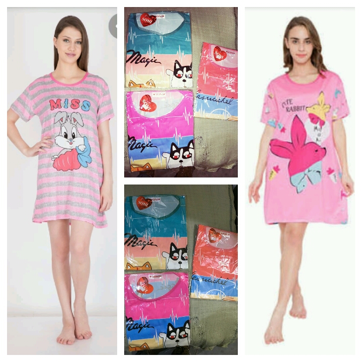 Imported Fabric Long Pollo Top Regular Size Double Side Print uploaded by SPK Impact on 6/8/2023