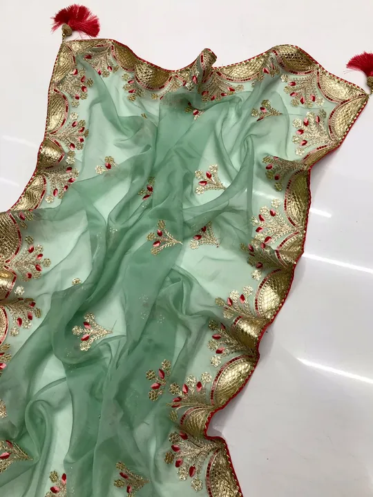 New Catalogue ❣️❣️❣️

*Catalog: Deepanjali*

Pure organza fabric saree with orignal gotta patti work uploaded by Divya Fashion on 6/8/2023