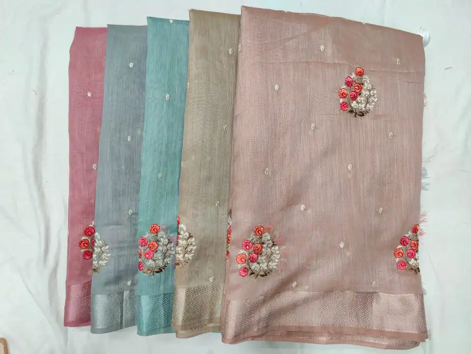 Chanderi corten uploaded by New sarees collection on 5/30/2024