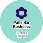 Business logo of Pahli bar business karna chahta hun