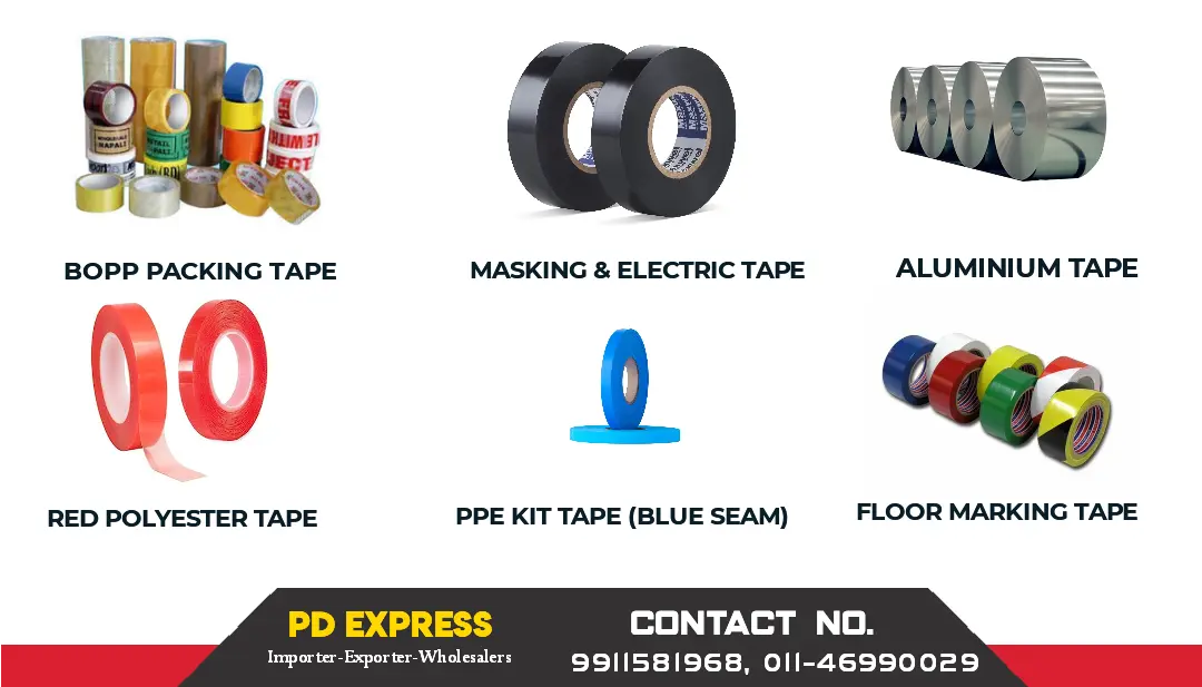 Post image All types of tapes are available.