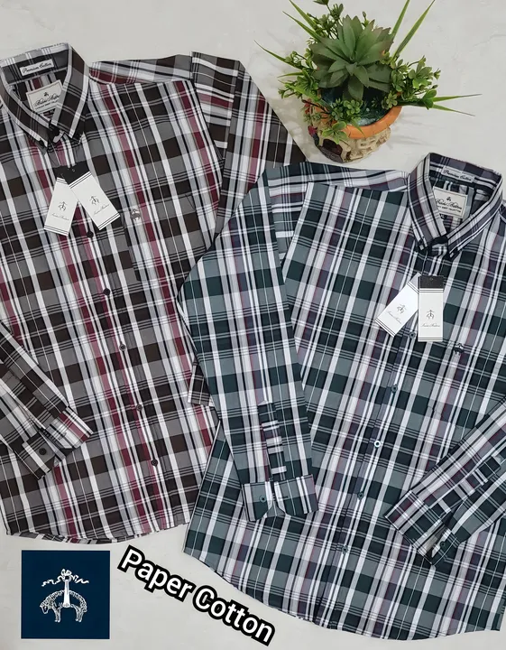 Paper Cotton Shirt  uploaded by Umang Garments (Wildona) on 6/9/2023