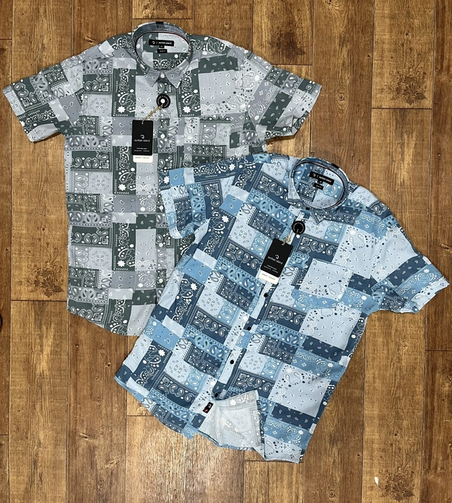 Mens Printed half shirts uploaded by business on 6/9/2023