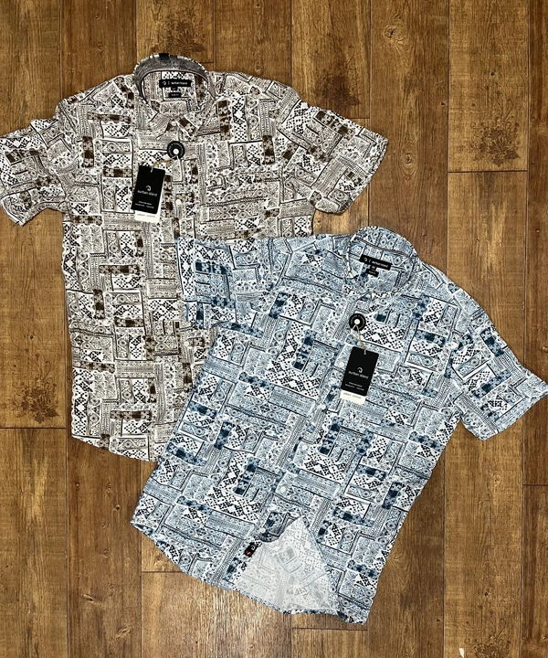 Mens Printed half shirts uploaded by SS creations on 6/9/2023