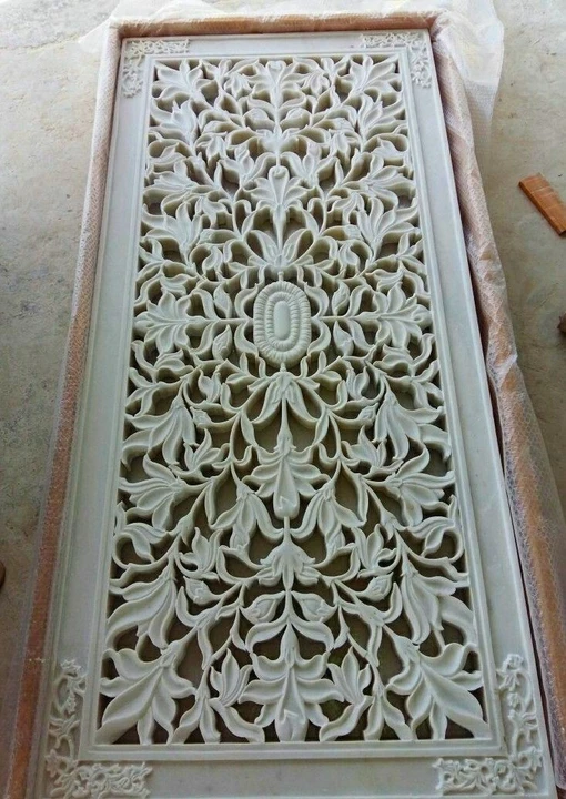 Carved Marble Jali  uploaded by Marble Views Makrana  on 6/9/2023