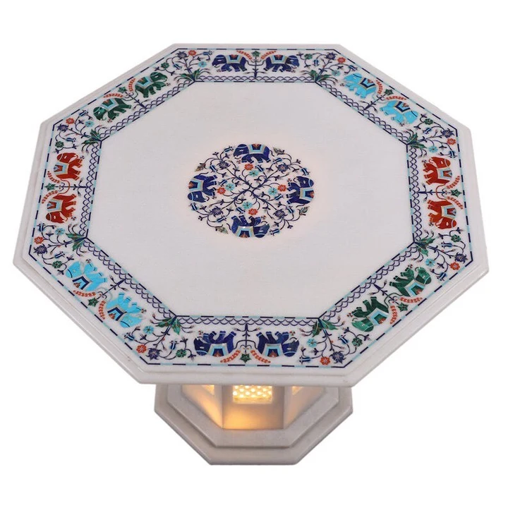 Marble Inlay Dining table  uploaded by Marble Views Makrana  on 6/9/2023