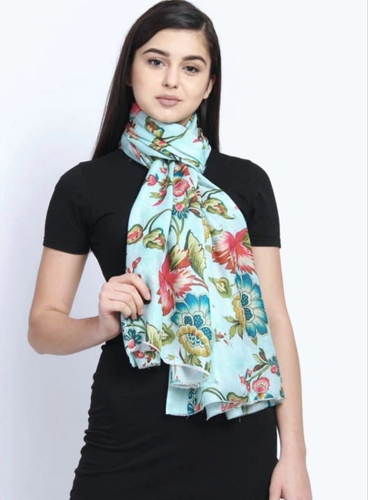 Cotton Printed Scarf uploaded by business on 6/9/2023