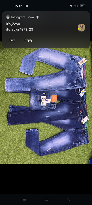 Men jeans nitted fabric  uploaded by business on 6/9/2023