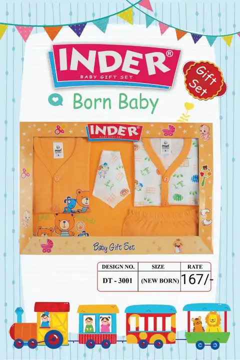 Born baby gift set... uploaded by Maa inder creations on 6/9/2023