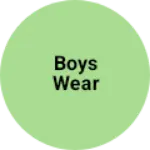 Business logo of Boys wear