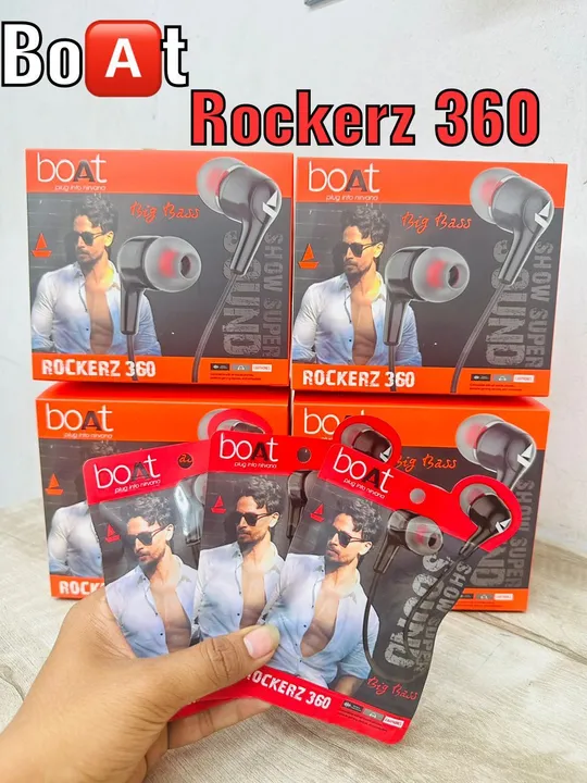 BBoat Rockrez 360 Good Quality Earphone Available  uploaded by Sanya Telecom on 6/9/2023
