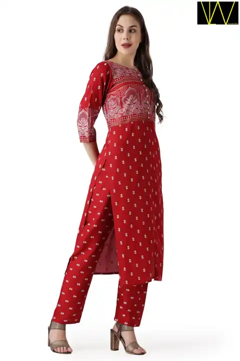 Kurti with pants  uploaded by Lucania women lw on 6/9/2023
