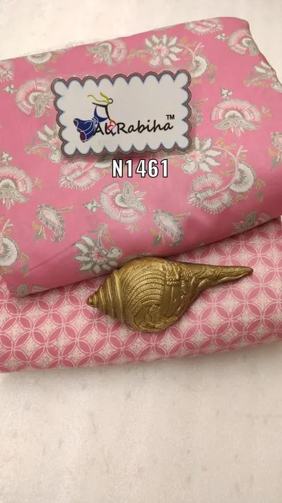 Post image 💫💫💫💫💫💫💫💫💫💫💫💫💫💫💫

🪷Fabric … an item to which word ENOUGH don’t apply…!!!

💥AL RABIHA’S newly launched muslin Collection ….!!!

💫Top - Digital Printed fine quality muslin Top (2.5 mtrs)
💫Bottom - Digital printed fine quality muslin bottom (2.5 mtrs)
         

💫Price - 850/-(2 suits)
💫Free shipping 
💫Ready dispatch