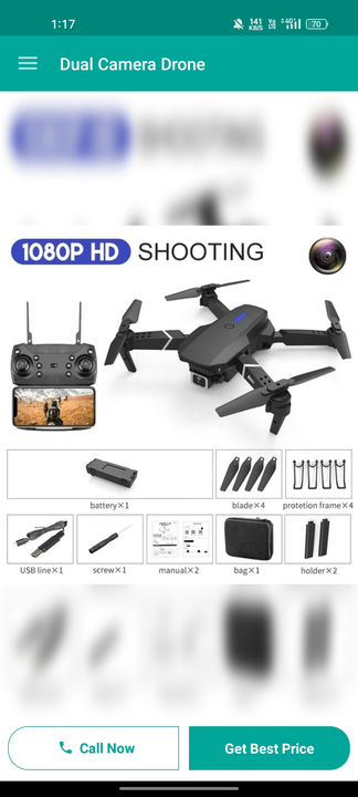 E88 pro drone  uploaded by Newbie Gadgets  on 6/9/2023