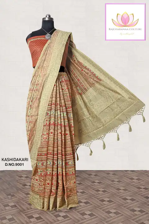 Fabric - HEAVY CHANDERI
Name - Kashidakari
Price - 1395₹
Ready to dispatch
7 design 1 color uploaded by Rajgharanaacouture on 6/9/2023