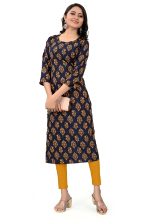 Women Printed Kurta uploaded by Kalpana Enterprises on 6/9/2023