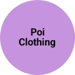 Business logo of POI Clothing