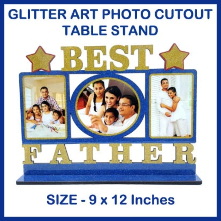Glitter Print Table Frame  uploaded by BusinessJi.com on 6/9/2023