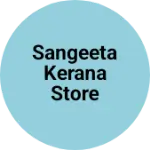 Business logo of Sangeeta kerana store