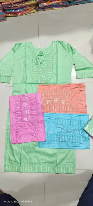 Readymade kurti uploaded by Garments and Menufaceturing on 6/9/2023