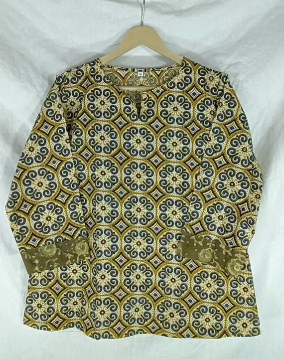 Bagru Hand block printed pure cotton top  uploaded by The print house  on 6/9/2023