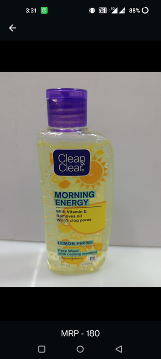Clean & clear uploaded by business on 6/9/2023