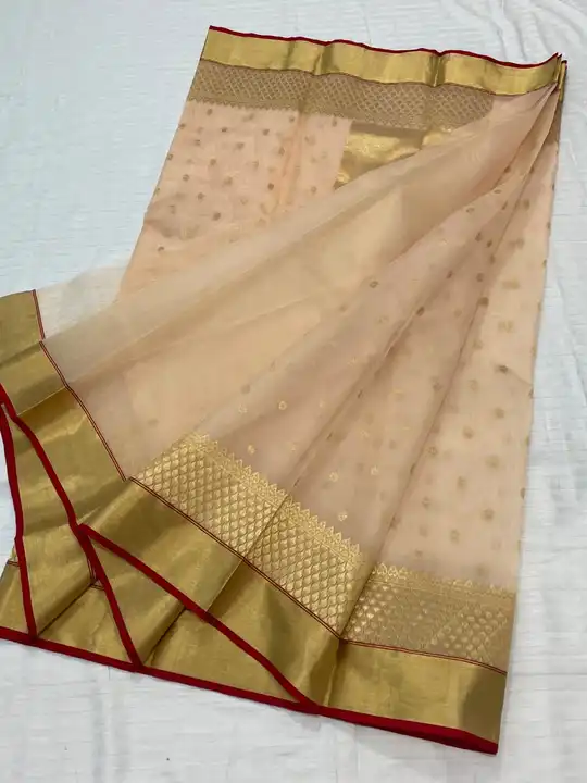 Chanderi pure silk saree uploaded by business on 6/9/2023