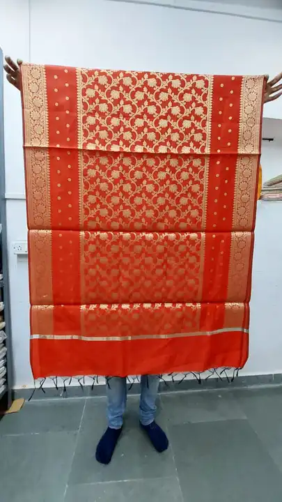 Banarasi silk dupatta  uploaded by M A textiles  on 6/9/2023