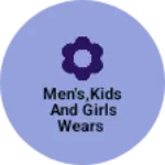 Business logo of Men's,kids and girls wears