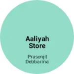 Business logo of Aaliyah store