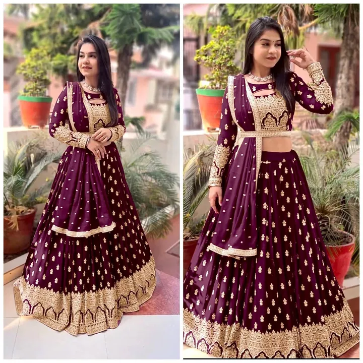 💃👚*Presenting New  Đěsigner Siqwans Lehenga -Choli With Dupatt Set New*👚💃

💃*(FD-7814)*💃

💃👚 uploaded by A2z collection on 6/9/2023