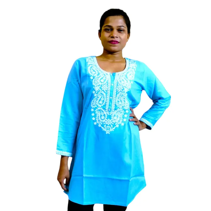 Women's Embroidered Kurti uploaded by business on 6/9/2023
