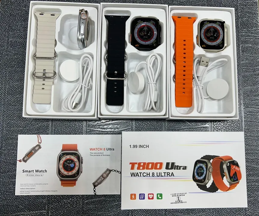 T800 Ultra Pro Watch  uploaded by Shri Shankeshwar Telecom on 5/30/2024
