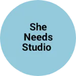 Business logo of She needs studio