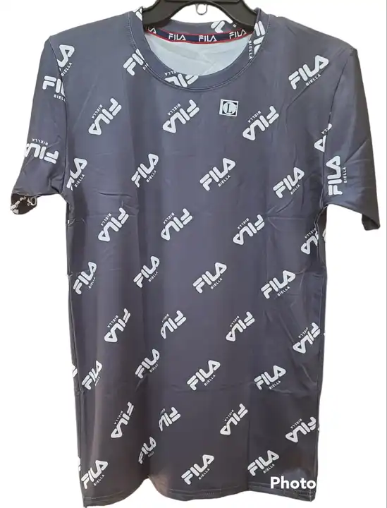 T-shirt four way lycra Fila print  uploaded by Bhargavi enterprise  on 6/9/2023