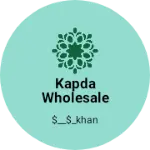 Business logo of Kapda wholesale