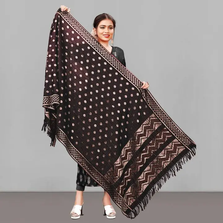 Black Colour Printed Banarasi Rasal Size 2.25 Meter uploaded by SPK Impact on 6/9/2023