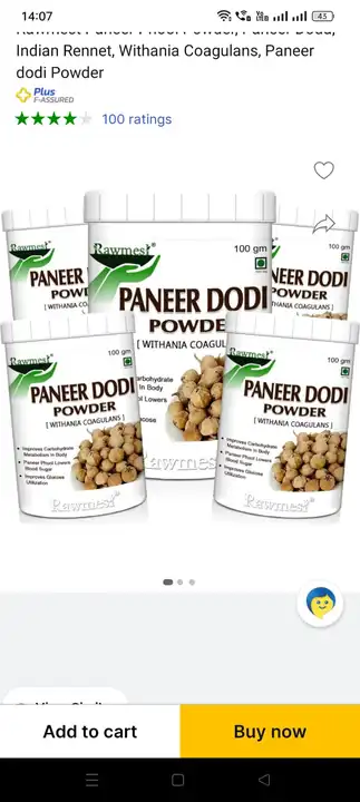 Rawmest Paneer dodi powder uploaded by business on 6/9/2023