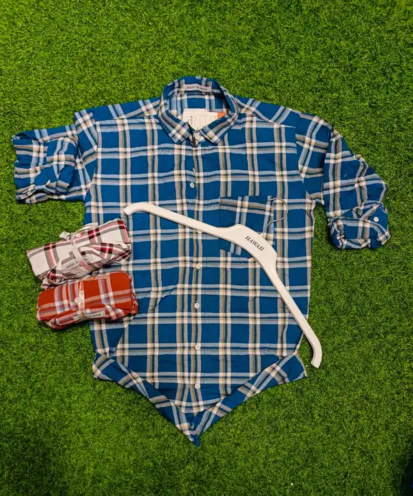 Check Shirt uploaded by Elpis Manufacutra Private Limited on 6/9/2023