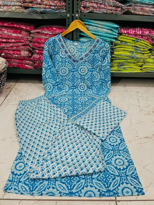 Afghani kurti pent with Dupatta  uploaded by PANIHARI COLLECTION CENTRE on 6/9/2023