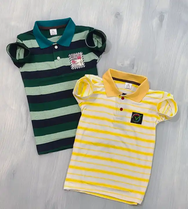 *UNIQUE STYLE OF KIDS COLLAR T-SHIRT*
           2-3 year's 
SIZE :4-5years
          6-7years
      uploaded by RJS GARMENTS on 6/9/2023
