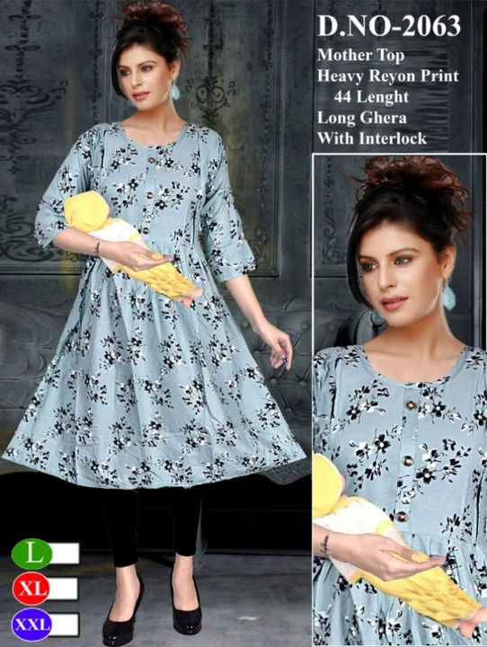 Feeding kurti only wholesale  uploaded by BHATTAD TEXTILE AGENCY  on 6/9/2023
