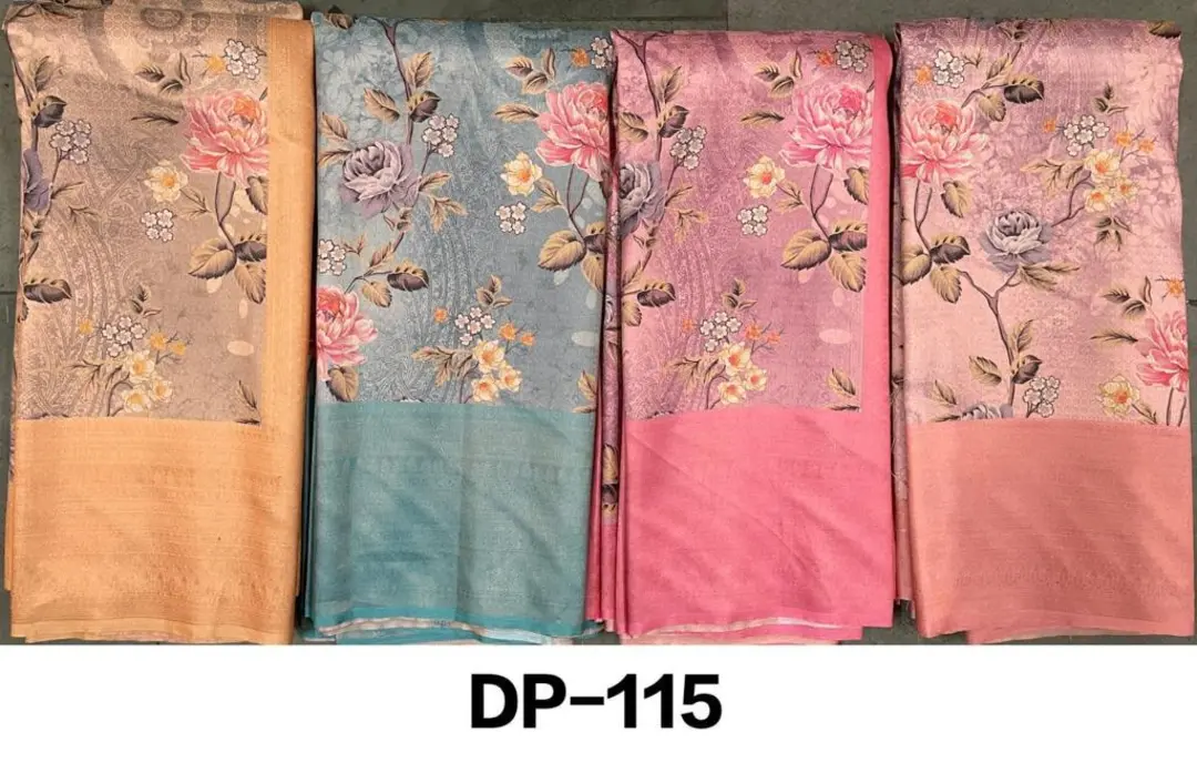Softy digital prints RICH PALLU TUSSELS uploaded by Praveen traders on 6/9/2023