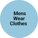 Business logo of Mens wear clothes