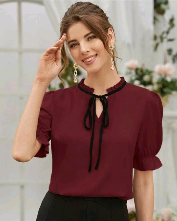 Maroon Top for Girls uploaded by business on 6/9/2023