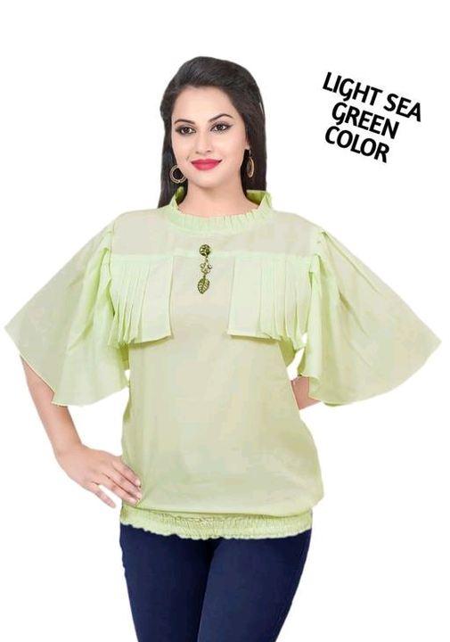 Light Green Top for Girls uploaded by business on 6/9/2023