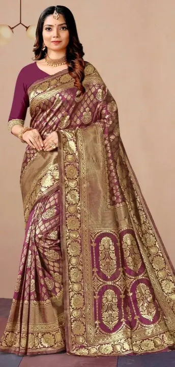 Banarasi Silk Saree uploaded by Well Products on 6/9/2023